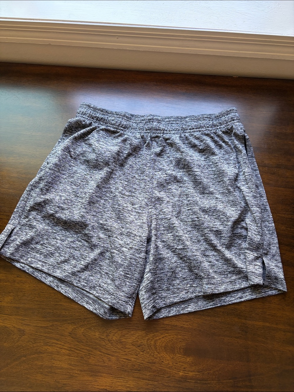 H&M Men's Heather Gray Athletic Shorts